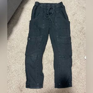 Free People Linen Cargos